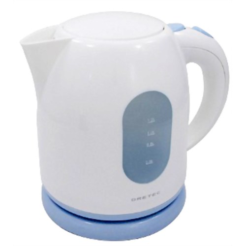 ドリテック 電気ケトル(1.2L) チャイ ブルー PO-117BL 【ドリテック】