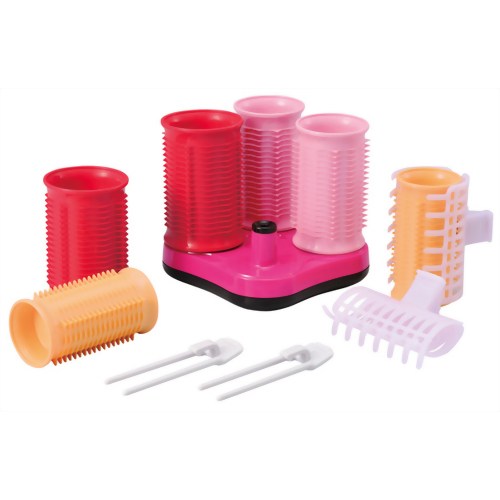 コイズミ バービーシリーズ ホットカーラー KHC-6012/BP ピンク　【小泉成器】