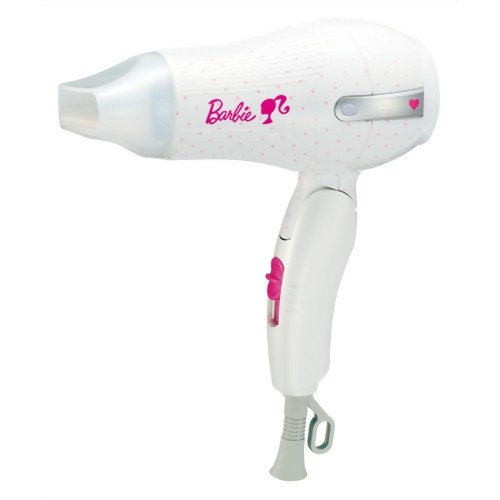 コイズミ バービーシリーズ マイナスイオンドライヤー KHD-0911/BW ホワイト　【小泉成器】